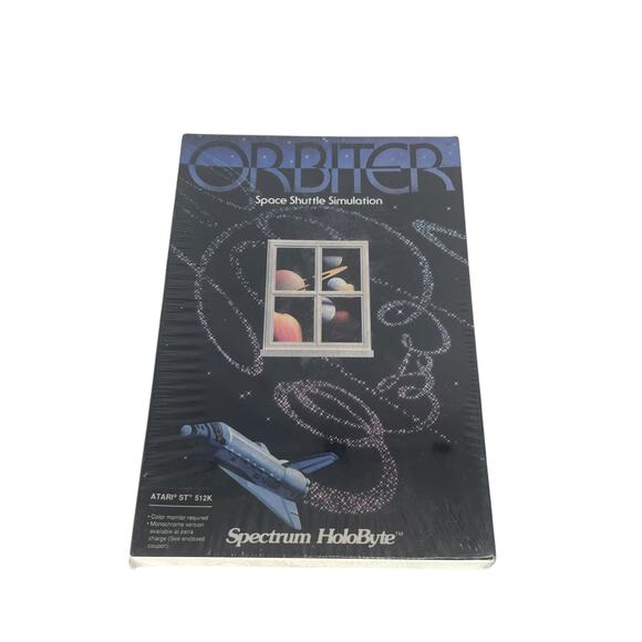 Orbiter – Space Shuttle Simulation (ATARI ST, Sealed) by Spectrum HoloByte - Picture 1 of 4